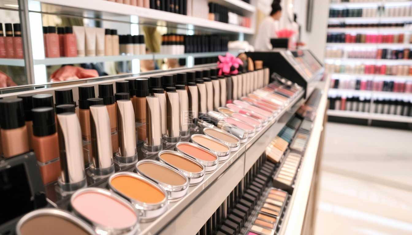化妆品零售展示 视觉、体验与转化的艺术